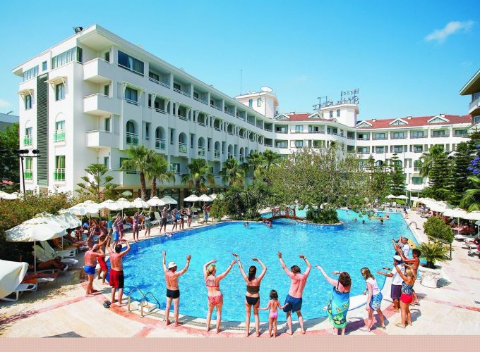 Fijne 5-sterrenhotel all-inclusive in Side met prive strand