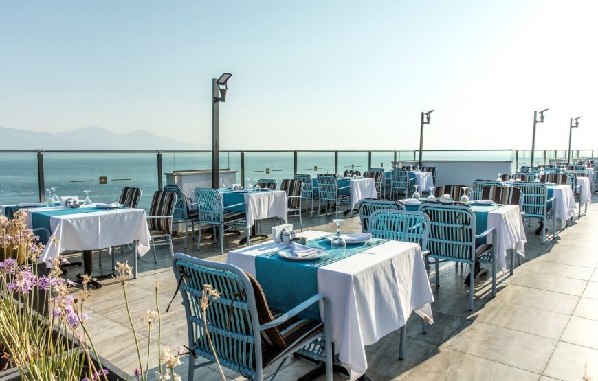 Ultra all inclusive genieten met toprestaurants resort in Kusadasi